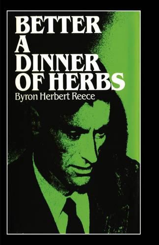 Cover image for Better a Dinner of Herbs