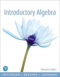 Cover image for Introductory Algebra Plus New Mylab Math with Pearson Etext -- 24 Month Access Card Package