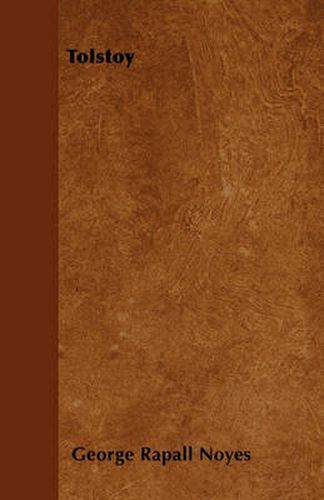 Cover image for Tolstoy