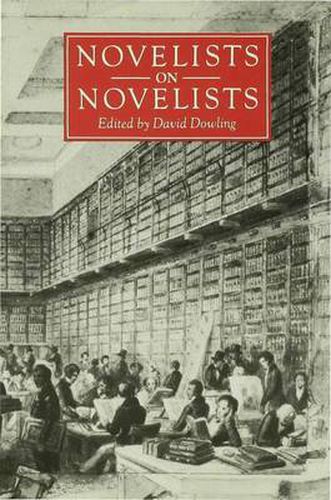 Cover image for Novelists on Novelists