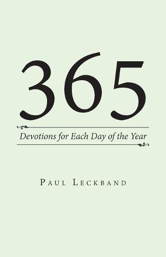 Cover image for 365: Devotions for Each Day of the Year