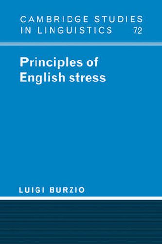 Cover image for Principles of English Stress