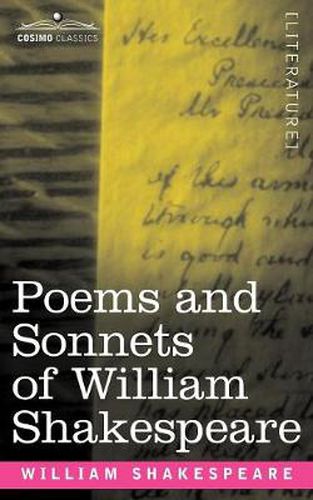 Cover image for Poems and Sonnets of William Shakespeare