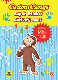 Cover image for Curious George Super Sticker Activity Book