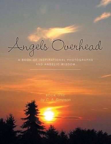 Cover image for Angels Overhead - A Book of Inspirational Photographs and Angelic Wisdom