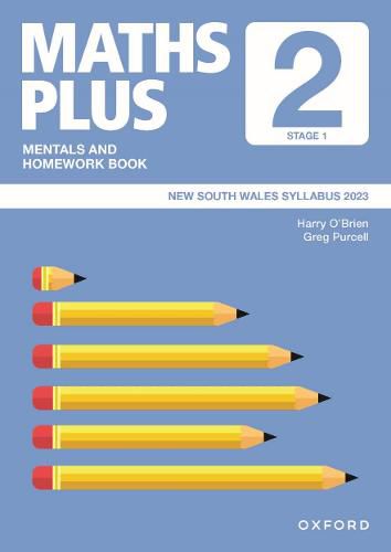 Cover image for Maths Plus NSW Syllabus Mentals and Homework Book Year 2