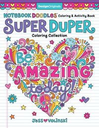 Cover image for Notebook Doodles Super Duper Coloring & Activity Book