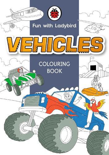 Cover image for Fun With Ladybird:  Colouring Book: Vehicles