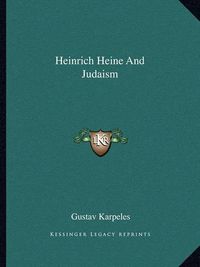 Cover image for Heinrich Heine and Judaism