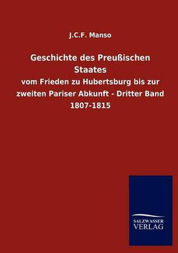 Cover image for Geschichte Des Preussischen Staates