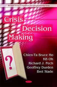 Cover image for Crisis Decision Making