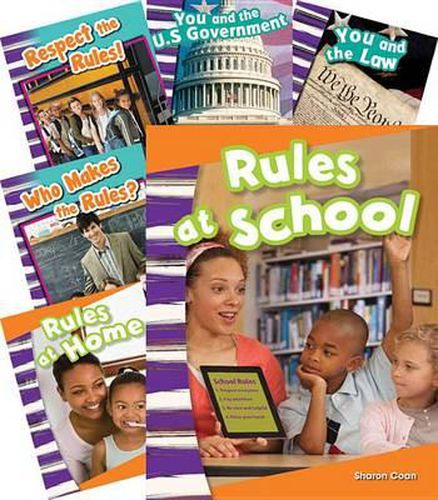 Cover image for Rules and Authority 6-Book Set (Primary Source Readers: Content and Literacy)