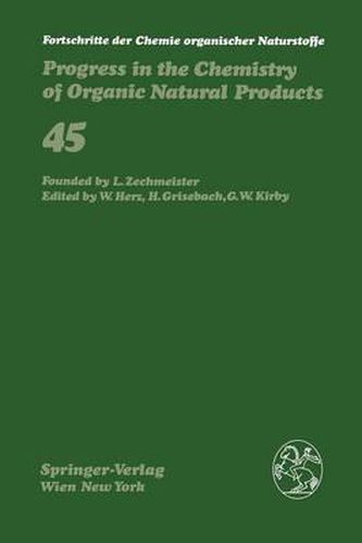 Cover image for Fortschritte der Chemie organischer Naturstoffe / Progress in the Chemistry of Organic Natural Products