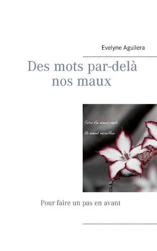 Cover image for Des mots par-dela nos maux: Pour faire un pas en avant