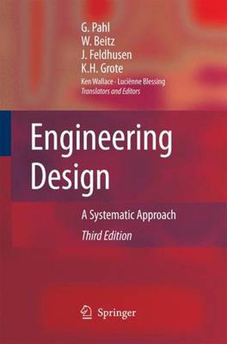 Cover image for Engineering Design: A Systematic Approach