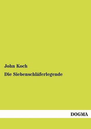 Cover image for Die Siebenschlaferlegende