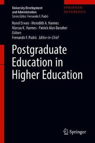 Postgraduate Education in Higher Education