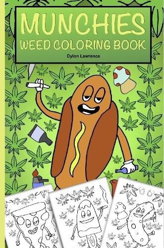 Cover image for MUNCHIES WEED COLORING BOOK