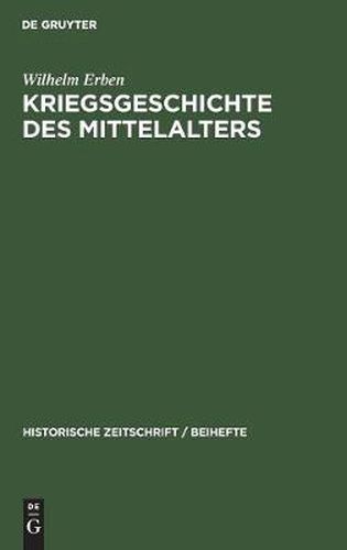 Cover image for Kriegsgeschichte Des Mittelalters