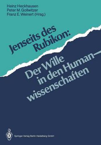 Cover image for Jenseits Des Rubikon: Der Wille in Den Humanwissenschaften