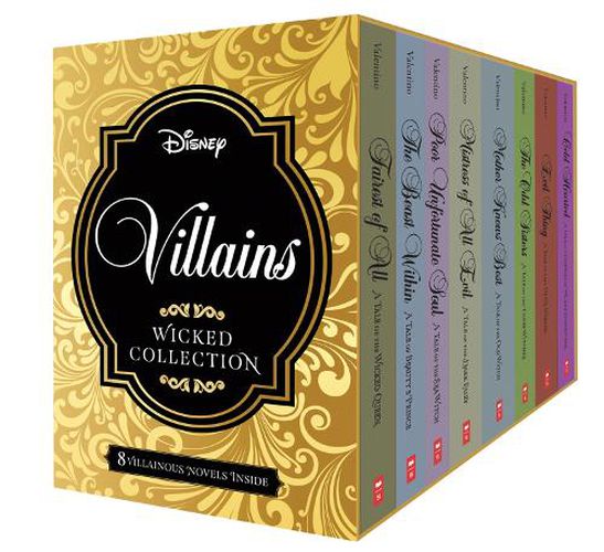 Cover image for Disney Villains: 8 Book Boxset