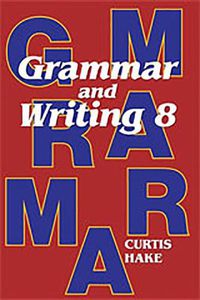 Cover image for Saxon Grammar and Writing Student Textbook Grade 8 2009