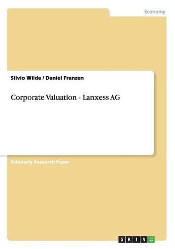 Cover image for Corporate Valuation - Lanxess AG