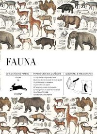 Cover image for Fauna: Gift & Creative Paper Book Vol 90