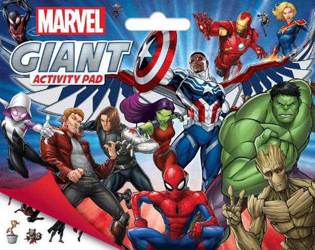 Marvel Giant Activity Pad (Starring Captain America)