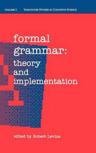 Cover image for Formal Grammar: Theory and Implementation