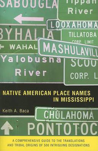 Cover image for Native American Place Names in Mississippi