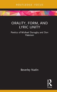 Cover image for Orality, Form, and Lyric Unity