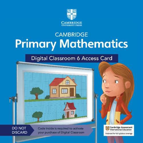 Cover image for Cambridge Primary Mathematics Digital Classroom 6 Access Card (1 Year Site Licence)