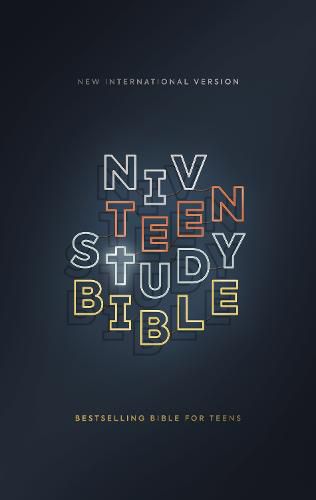 NIV, Teen Study Bible, Hardcover, Navy, Comfort Print