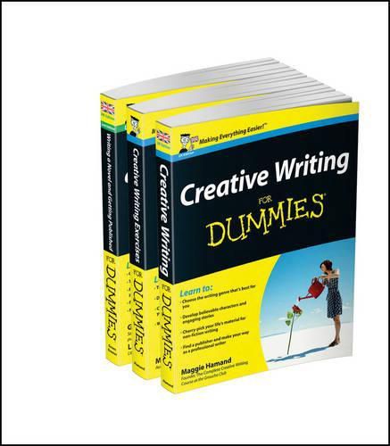 Cover image for Creative Writing For Dummies Collection- Creative Writing For Dummies/Writing a Novel & Getting Published For Dummies 2e/Creative Writing Exercises FD