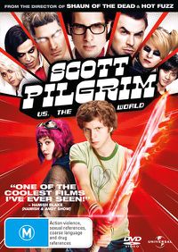 Cover image for Scott Pilgrim Vs The World Dvd