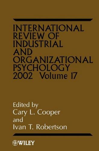 Cover image for International Review of Industrial and Organizational Psychology