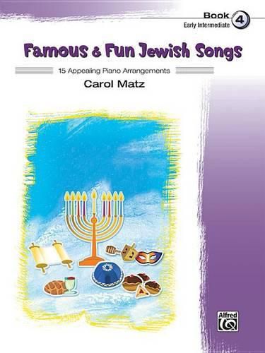 Cover image for Famous & Fun Jewish Songs 4