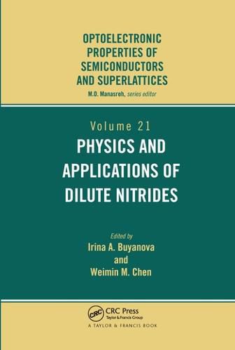 Cover image for Physics and Applications of Dilute Nitrides