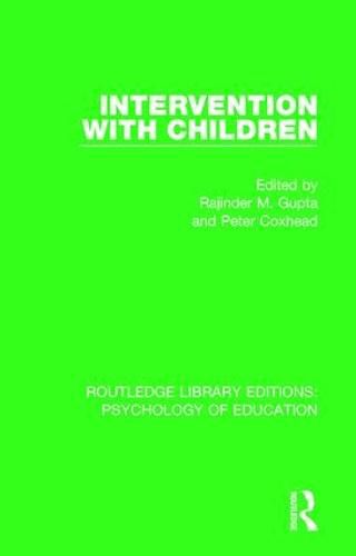 Cover image for Intervention with Children