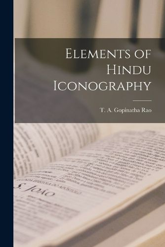 Cover image for Elements of Hindu Iconography