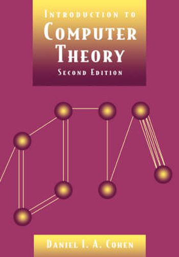 Cover image for Introduction to Computer Theory