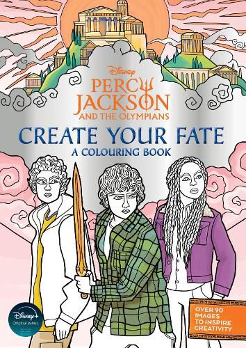 Cover image for Percy Jackson and the Olympians: Create Your Fate: A Colouring Book (Disney)