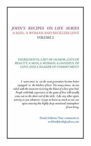 Cover image for John's Recipes on Life Series