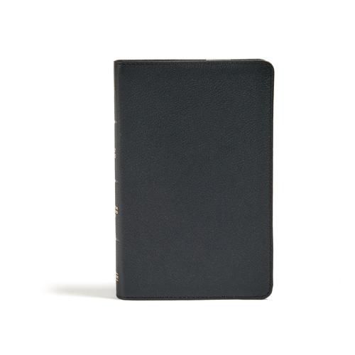 Cover image for CSB Personal Size Bible, Black Genuine Leather