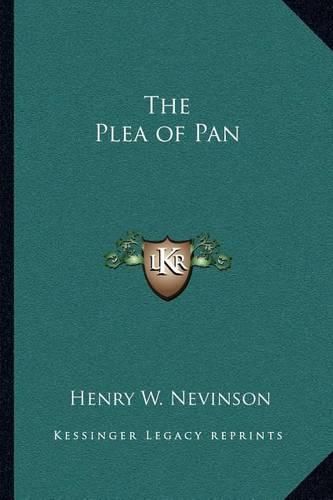 The Plea of Pan