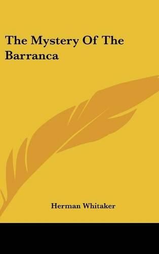 Cover image for The Mystery of the Barranca