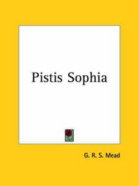 Cover image for Pistis Sophia