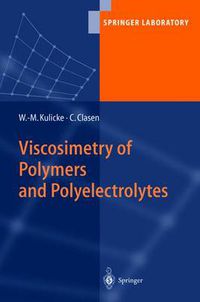 Cover image for Viscosimetry of Polymers and Polyelectrolytes