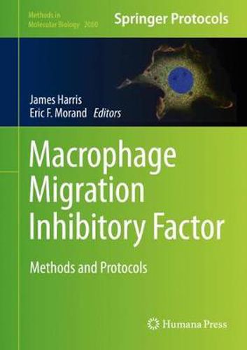 Cover image for Macrophage Migration Inhibitory Factor: Methods and Protocols